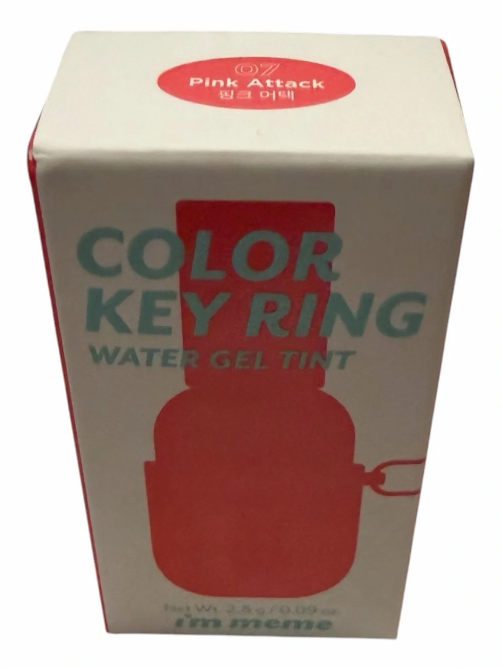 Color Key Ring Water Gel Tint - Pink Attack